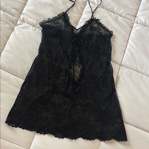LA PERLA Elegant Black Lace Lingerie Size 2
